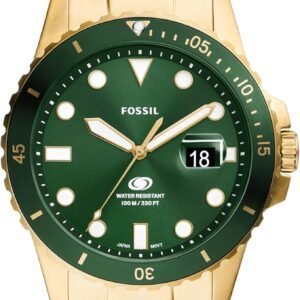 Fossil Men's Blue Quartz Stainless Steel Three-Hand Watch