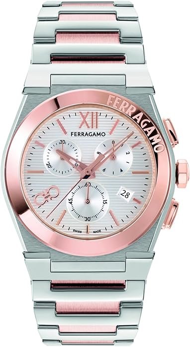 Salvatore Ferragamo Vega Collection Luxury Mens Watch Timepiece