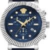 Versace V-Chrono Classic Collection Luxury Mens Watch Timepiece