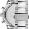 Tommy Hilfiger Men's Multifunction Quartz Watch – Classic Roman Numerals, Open-Heart Dial, Modern Dress Watch, Gift for Him