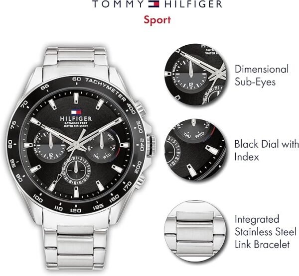 Tommy Hilfiger Men's Stainless Steel Quartz Watches