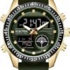 enneth Cole REACTION Men’s Ana-Digi Watch – Analog Digital Display, Multi-Function Features, Sport Bezel, Modern Design, Everyday Casual Accessory, Active Lifestyle Fashion Timepiece
