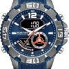 enneth Cole REACTION Men’s Ana-Digi Watch – Analog Digital Display, Multi-Function Features, Sport Bezel, Modern Design, Everyday Casual Accessory, Active Lifestyle Fashion Timepiece