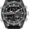 enneth Cole REACTION Men’s Ana-Digi Watch – Analog Digital Display, Multi-Function Features, Sport Bezel, Modern Design, Everyday Casual Accessory, Active Lifestyle Fashion Timepiece