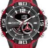 enneth Cole REACTION Men’s Ana-Digi Watch – Analog Digital Display, Multi-Function Features, Sport Bezel, Modern Design, Everyday Casual Accessory, Active Lifestyle Fashion Timepiece