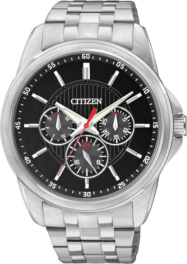 Citizen Quartz Mens Watch, Stainless Steel, Classic