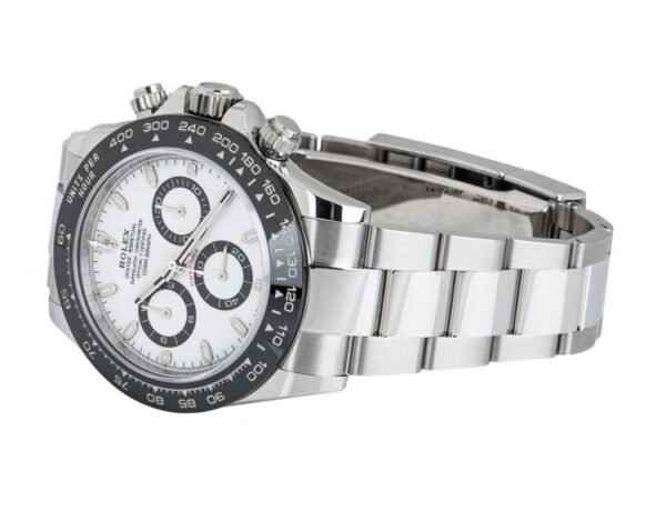 Rolex Cosmograph Daytona White Dial Stainless Steel Oyster Mens Watch 40Mm