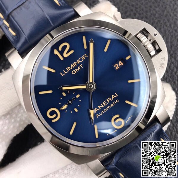 Panerai Luminor Gmt Pam1033 Blue Dial P9011