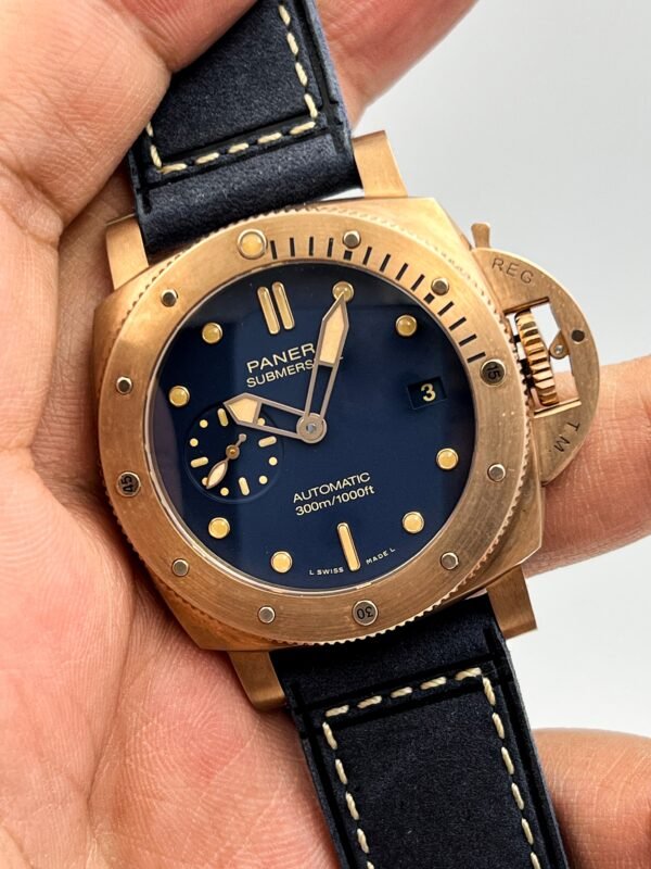 product-img-66a2198f513c5272424aae78 Panerai Submersible Blu Abisso Bronze Pam01074