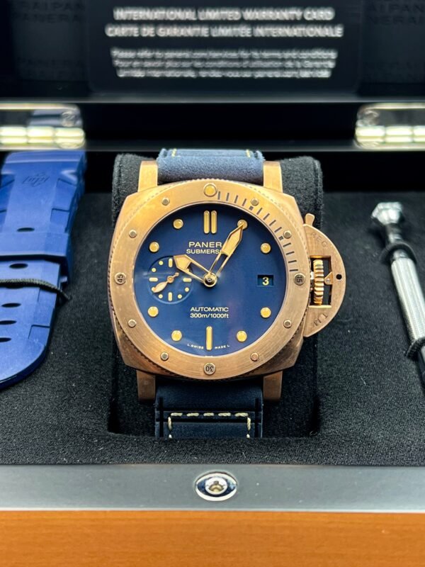 product-img-66a2198f513c5272424aae7e Panerai Submersible Blu Abisso Bronze Pam01074