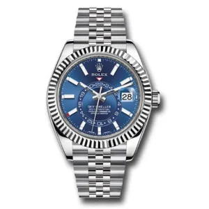 Rolex 326934 Sky-Dweller Blue 42Mm Jubilee Strap