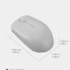 Lenovo 300 Wireless Mouse – Computer Mouse for PC, Laptop with Windows – Ambidextrous Design – 2.4 GHz Nano USB Receiver – 12 Month Battery Life