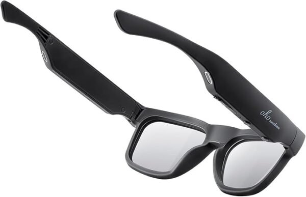 Smart Glasses with Full HD Camera & Open Ear Bluetooth Speaker Headphone,Built in Memory,for Men Women