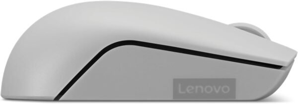 Lenovo 300 Wireless Mouse – Computer Mouse for PC, Laptop with Windows – Ambidextrous Design – 2.4 GHz Nano USB Receiver – 12 Month Battery Life