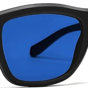 Ai Smart Glasses with Chat GPT, Translation Bluetooth Glasses for Men Women, UV Protection Slidable Color-Change Lens, Open Ear Translator Voice Assistant, for Music Meeting Travel Driving (Blue)