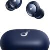 Soundcore by Anker Space A40 Adaptive Active Noise Cancelling Wireless Earbuds, Reduce Noise by Up to 98%, Ultra Long 50H Playtime, 10H Single Playtime, Hi-Res Sound, Comfortable Fit, Wireless Charge