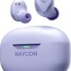 Raycon Everyday Earbuds Plus - Bluetooth True Wireless in-Ear Buds with 32 Hours Playtime, Multipoint Technology, Extreme Comfort, and Active Noise Cancellation (Blush Violet)