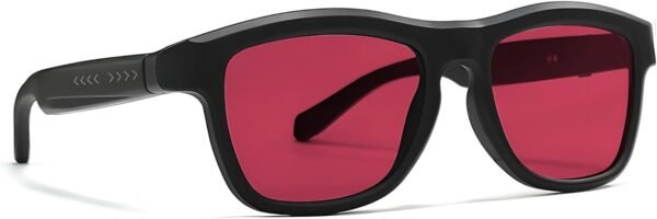 Ai Smart Glasses with Chat GPT, Translation Bluetooth Glasses for Men Women, UV Protection Slidable Color-Change Lens, Open Ear Translator Voice Assistant, for Music Meeting Travel Driving (Blue)