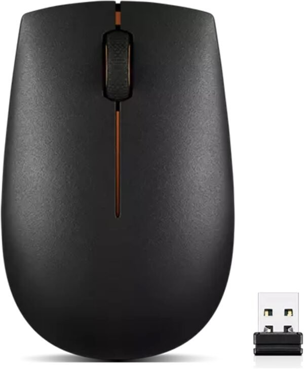 51gxMfeu4oL._AC_SL1500_ Lenovo 300 Wireless Mouse – Computer Mouse for PC, Laptop with Windows – Ambidextrous Design – 2.4 GHz Nano USB Receiver – 12 Month Battery Life