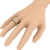 3/4 Carat Men Diamond Wedding Band Ring in 10K Gold