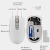 611aHb4+8vL._AC_SL1500_ Lenovo Bluetooth Silent Mouse (WL300) - 5 Button Computer Mouse with Silent Left & Right Click – Sculpted Grip, Microsoft Swift Pair, Up to 1600 DPI (Grey)