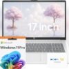 HP 2025 New 17 inch Laptop Computer • 32GB RAM • 1TB SSD • Back to School Limited Edition with Microsoft Office • Intel 13th 8-Cores i3 CPU • 10-Key Number Pad • WOWPC Recovery USB • Window 11 Pro