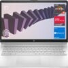 HP 2023 17 Laptop, 17.3" HD+ Touchscreen Display, AMD Ryzen 5 7530U Processor (Beats i7-1165G7), 32GB RAM, 2TB SSD, Wi-Fi 6, Backlit KB, Webcam, HDMI, Windows 11 Home, Silver, KKE Accessories
