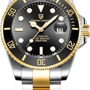 Watches for Men Pagani Design 42MM Automatic Watch Mechanical Stainless Steel Waterproof Diving Watch