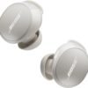Bose QuietComfort Bluetooth Earbuds, True Wireless Earbuds with Active Noise Cancellation and Mic, Deep Bass, IPX4 Rating, Up to 8.5 Hours of Playtime, White