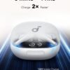Soundcore Liberty 4 Pro by Anker, Noise Cancelling Wireless Earbuds, 7-Sensor and Real-Time Adaptive Noise Cancelling, 2× Faster Charging, Studio-Level Hi-Fi Music, Clear Calls with 6 Mics and AI