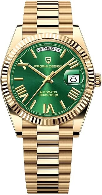 LACZ DENTON Pagani Design DD40 PD1783 Men's Watches Luxury Automatic Watch Men AR Sapphire Glass Mechanical Wristwatch Men 10Bar NH36A Movement