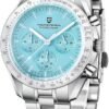Pagani Design Men's Chronograph Quartz Dial 40mm VK63 Movement Stainless Steel Mirror Sapphire Watch 100 Meter Water Resistant Sport Watch