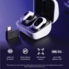 Sony INZONE Buds Wireless Gaming Earbuds, Perfect for PlayStation® 5, for PC/PS5/Switch/Mobile, 48Hr Battery with Case, Noise Canceling, 360 Spatial Sound, 2.4GHz USB-C Dongle, WF-G700N White