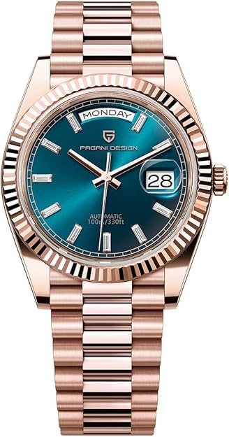 LACZ DENTON Pagani Design DD40 PD1783 Men's Watches Luxury Automatic Watch Men AR Sapphire Glass Mechanical Wristwatch Men 10Bar NH36A Movement