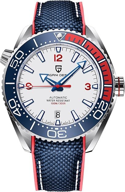 Pagani Design Watches for Men Automatic Mechanical Sports Diving Watch Japanese Movement, Wristwatches for Men