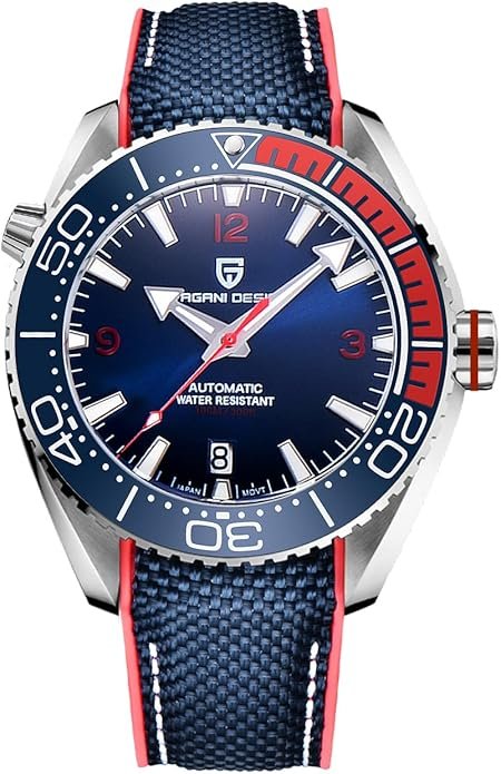 Pagani Design Watches for Men Automatic Mechanical Sports Diving Watch Japanese Movement, Wristwatches for Men