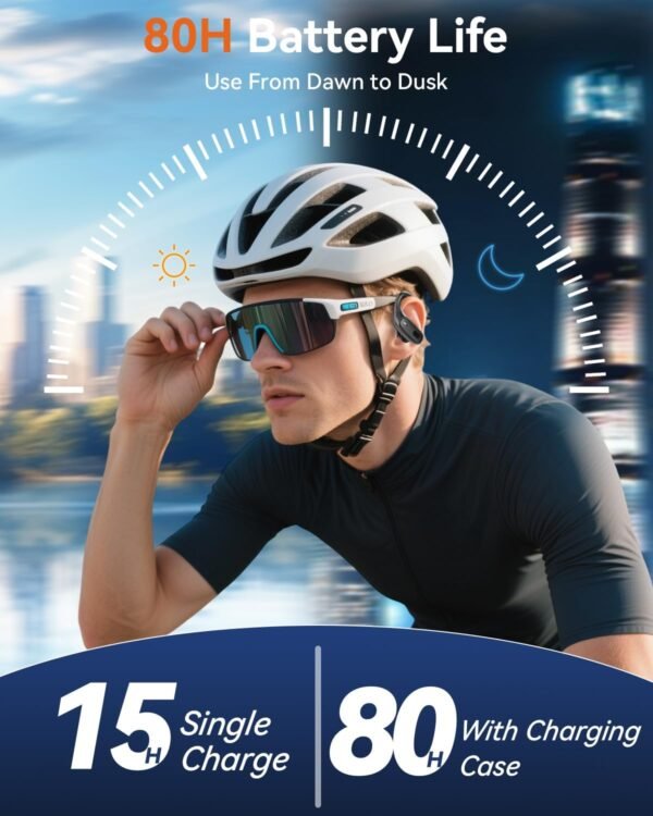 71a2B-lF7vL._AC_SL1500_ Wireless Earbuds, Sports Bluetooth 5.4 Headphones, Ear Buds with ENC Noise Canceling Mic, 80Hr Playtime Earphones, Palm-Sized, LED Power Display, IPX7 Waterproof Headset for Workout Running, White