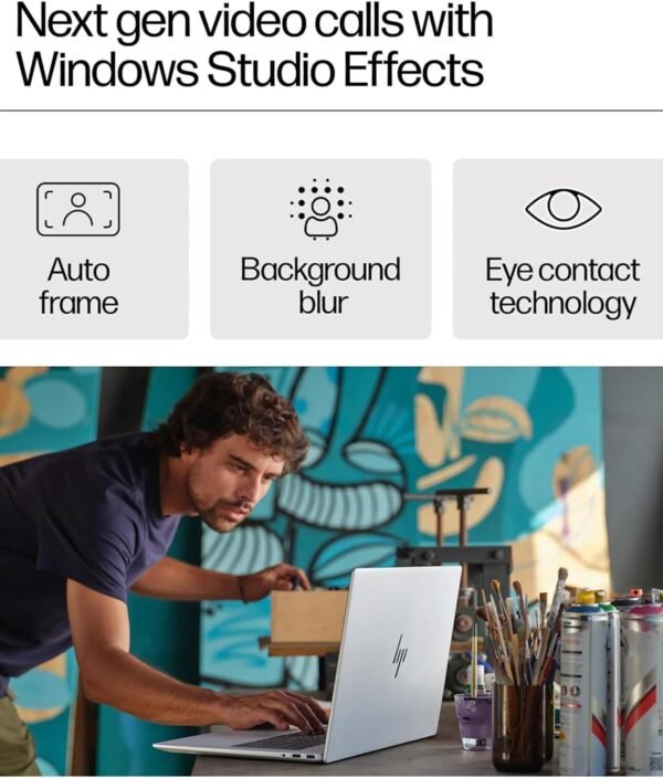 HP Envy Touchscreen Laptop for Business - 17.3" FHD Anti-Glare Display, Intel 16-Cores Ultra 7 155H (up to 4.8 GHz), Windows 11 Pro, Backlit Keyboard, Wi-Fi 7 (32GB RAM | 2TB SSD)