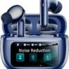 Wireless Earbuds, Ear Buds Active Noise Cancelling with Charging Case, 6.0 Bluetooth Earbuds with AI Clear Calls, 40H Playtime for Sports & Working, Stereo Sound Headphones for iPhone/Android/iPad