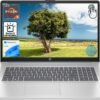71ygtnbSWcL._AC_SL1500_ HP 17.3" HD+ Touchscreen Laptop, AMD Ryzen 5 7430U, 32GB RAM, 1TB SSD, Webcam, HDMI, Backlit Keyboard, Fingerprint Reader, Wi-Fi 6, Windows 11 Home, Blue