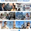 Bluetooth Sunglasses for Men/Women, AI Translator Powered by GPT, 11H Battery, Polarized UV Protection, Smart Eyewear Powered by ChatGPT, AI Real-time Translation with 147 languages