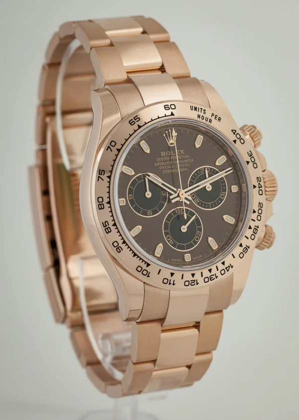 Rolex Cosmograph Daytona Chronograph Automatic Chronometer Brown Dial Men Watch 40Mm