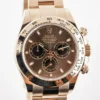 Rolex Cosmograph Daytona Chronograph Automatic Chronometer Brown Dial Men Watch 40Mm