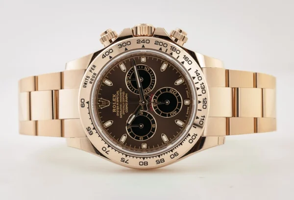 Rolex Cosmograph Daytona Chronograph Automatic Chronometer Brown Dial Men Watch 40Mm