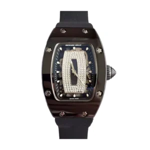 Richard Mille Rm07-01 Around 31 45Mm Ladies Rm07-01-006 Black With Diamonds Dial Black