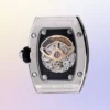 Richard Mille Rm 07-01 Ladies Automatic Watch Black With Diamonds Dial