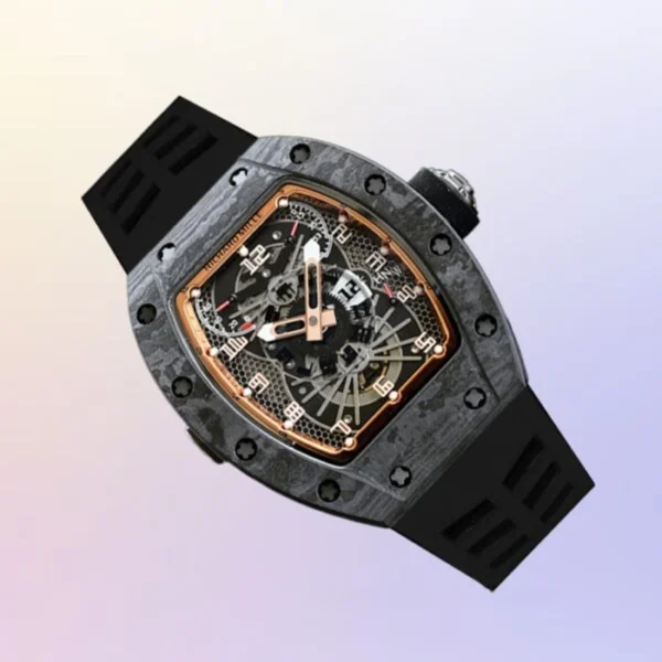 product-img-6863666a1ca3ce22f77a6356 Richard Mille Men Rm022 Black Dial