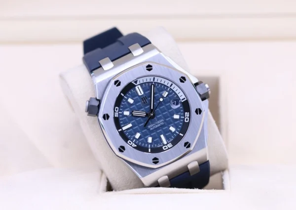 Audemars Piguet Royal Oak Offshore Automatic Blue Dial Men'S Watch