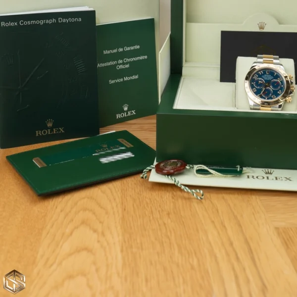product-img-6863698e1ca3ce22f77a917e Rolex Cosmograph Daytona 40Mm Blue Arabic Dial