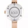 Brand New Movado Bold Women’s Rose Gold Crystal Dot Bangle Watch
